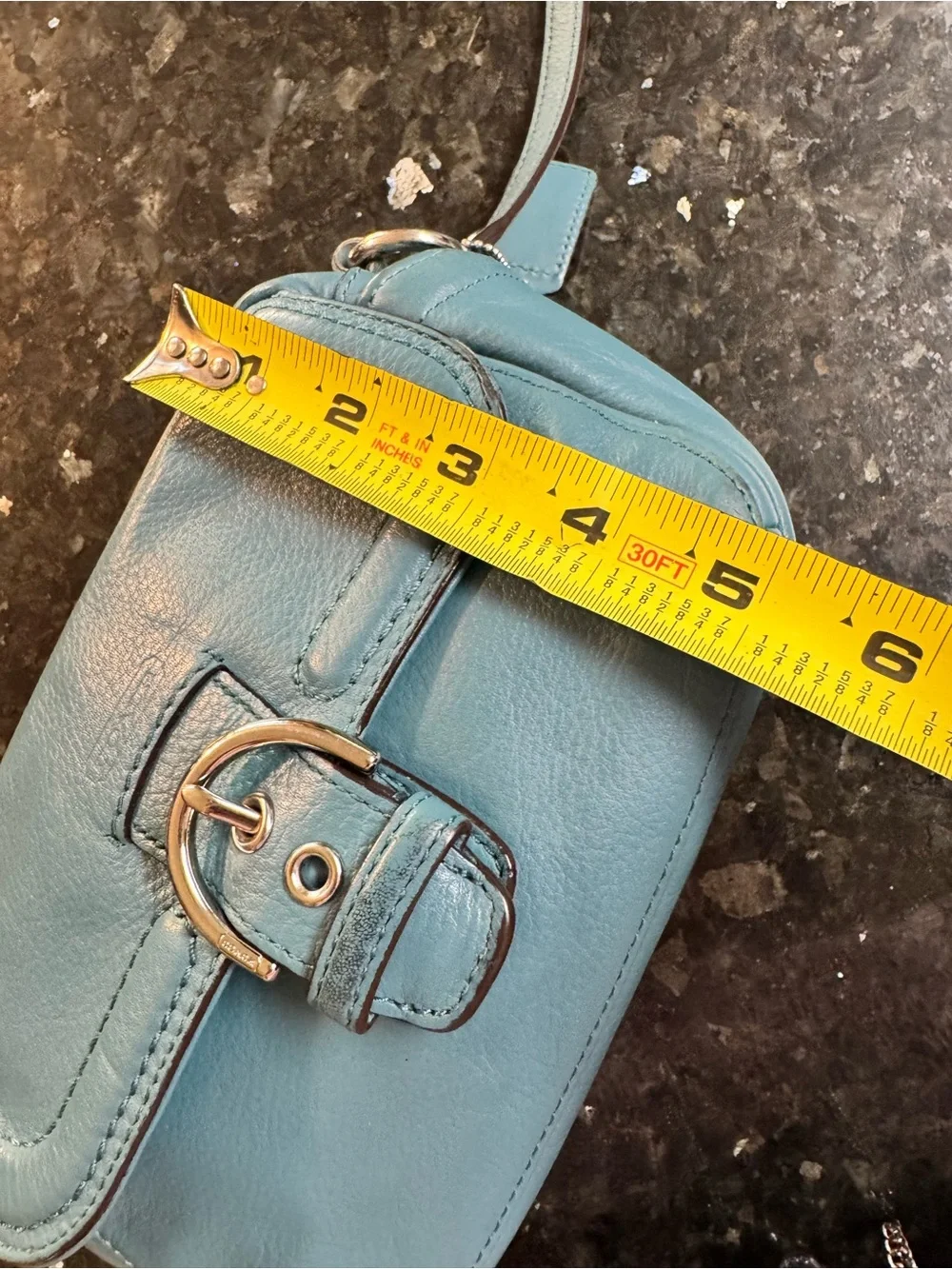 Coach Campbell Crossbody with Buckle Accent